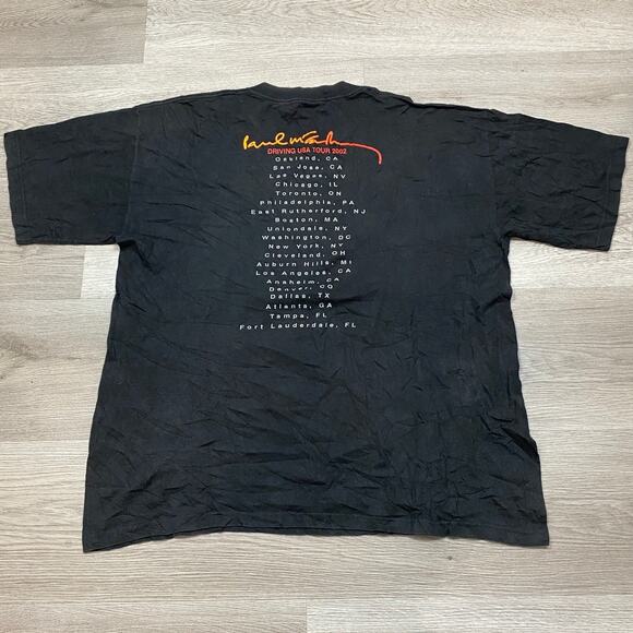 Vintage Paul McCartney Driving USA Tour 2002 T Shirt Men's XL - Picture 4 of 11